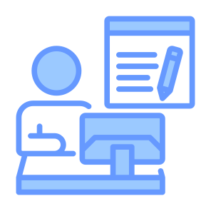 Copywriter, Writer, Content, User, Pencil icon