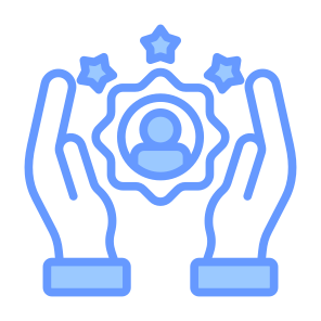Customer Loyalty, Client, Rating, Stars, Reward Points icon