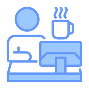 Freelancer, Computer, User, Professions And Jobs, Digital Nomad icon