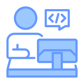 Programmer, Developer, User, Coding, Professions And Jobs icon
