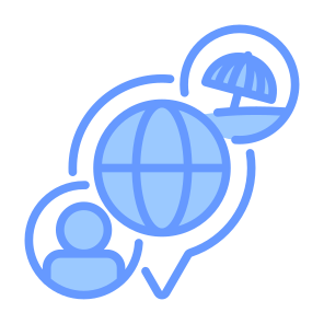 Travel, Summer, World, Holidays, User icon