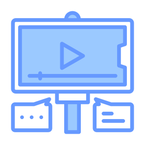 Vlogger, Vlog, Influencer, Communications, Live Streaming icon