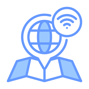 Wireless Network, Global, Job, Placeholder, Maps And Location  icon