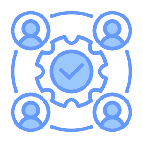 Collaboration, Employee, Organization, Team, Teamwork, Network  icon