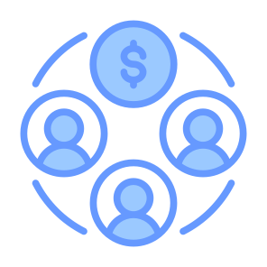 Connection, Consortium, Team, Network, Group, Investor icon