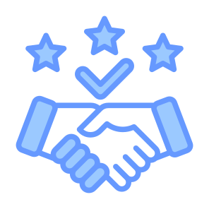 Customer Relationship, Relationship, Trusted, Agreement, Collaboration, Rating icon