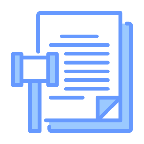 Legal Document, Legal, Document, Files, Contract, Gavel    icon
