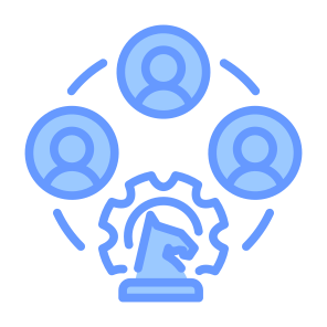 Strategic Alliance, Strategic, Team, Partner, Collaboration, Outsourcing icon