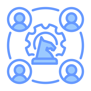 Strategic Alliance, Strategic, Teamwork, Cooperative, Collaboration, Team  icon