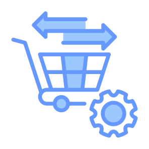 Supply Demand, Supply, Management, Purchase, Shopping Cart, Procurement   icon