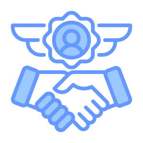 Trustworthy, Handshake, Trust, Partnership, Reliability, Collaborative  icon