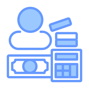 Accountant, Money, Financial, Economy, Professions And Jobs icon