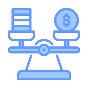 Balance, Money, Scales, Finance, Budget  icon
