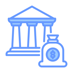 Deposit, Bank, Money, Saving Money, Money Bag icon