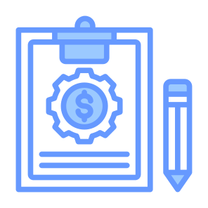 Management, Budget, Report, Clipboard, Money  icon