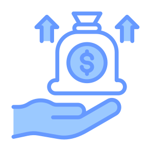 Revenue, Growth, Income, Increase, Money icon