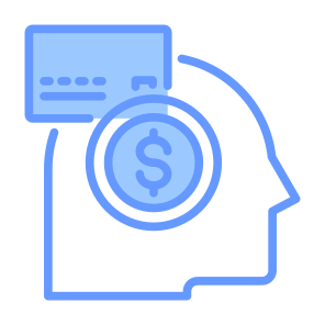 Thinking, Economy, Credit Card, Incomes, Money icon
