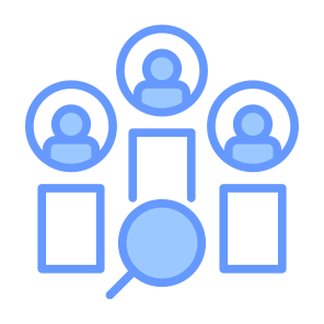 Competitive Analysis, People, Marketing, Research, Competitor icon