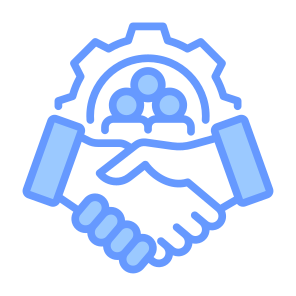 Customer Relationship Management, Agreement, Handshake, Business, Partnership icon
