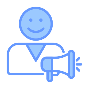 Influencer Marketing, Social Media, Communications, Promotion,  Professions And Jobs  icon