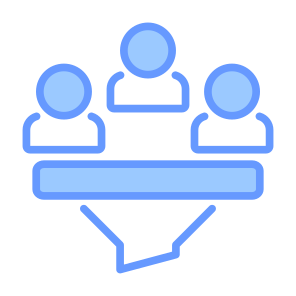 Lead Generation, People, Marketing, Funnel, Filter icon
