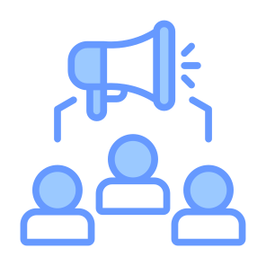 Public Relations, People, Marketing, Announcement, Promotion icon