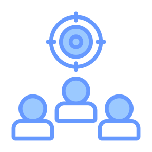 Target Audience, People, Marketing, Focus, Customer icon