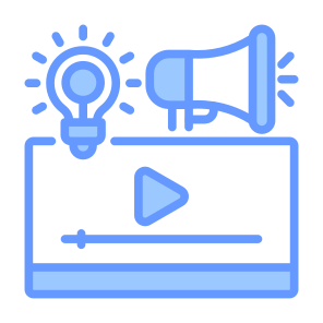 Video Marketing, Marketing, Social Campaign, Digital Campaign, Video icon