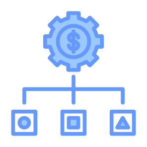 Cost Allocation, Cost, Allocation, Money, Budget, Allocate icon