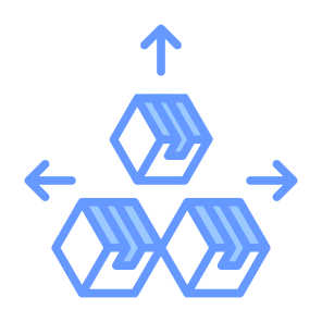 Distribution Product, Distribution, Product, Box, Shipment, Deployment icon