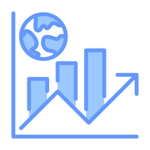 Gdp, Global, Finance, Growth, Investment, Economy icon