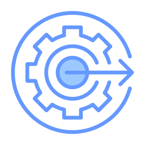 Output, Go Out, Process, Operation, Running, System icon