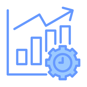 Time To Market, Time, Market, Investment, Growth, Statistics icon