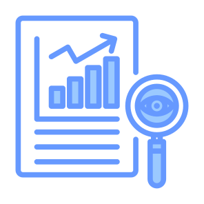 Transparency Report, Transparency, Audit, Data, Vision, Analysis icon