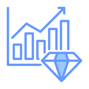Business Value, Product, Increase, Investment, Growth icon