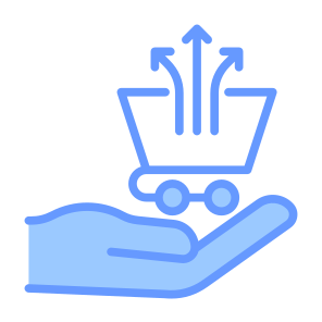 Cross Selling, Flexibility, Sell, Commerce, Shopping Cart icon
