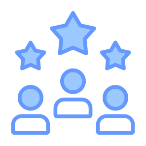 Customer Satisfaction, Rate, Review, Testimonial, Satisfaction icon