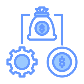 Expense, Cost, Fund, Structure, Balance icon