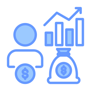 Investor, Money, Venture, Profit, Investment icon