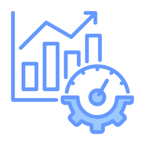 Key Performance Indicator, Performance, Marketing, Speedometer, Statistics  icon