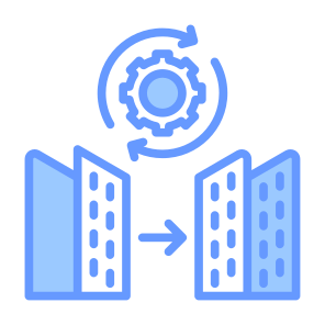 Merger, Company, Join, Collaboration, Corporate  icon