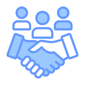 Relationship, Customer, Client, Cooperation, Partnership icon