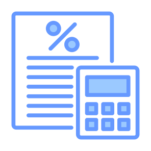 Tax, Calculations, Financial Report, Document, Financial Statement icon