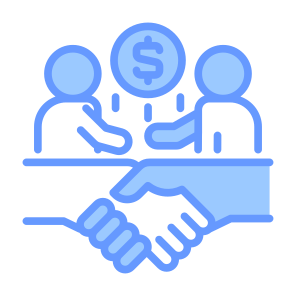 Acquisition, Procurement, Buyout, Merger, Takeover, Purchase icon