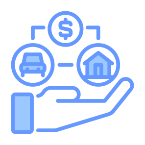 Assets, Holdings, Property, Investments, Valuables, Resource icon