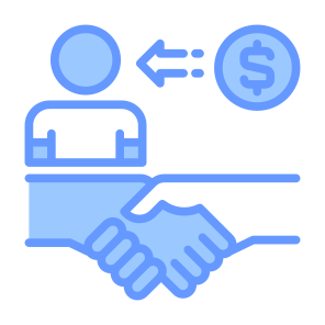 Brokerage, Mediation, Agent, Intermediary, Facilitation icon