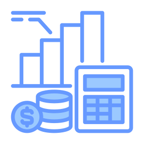 Financials, Data, Earnings, Calculation, Statements, Reports icon