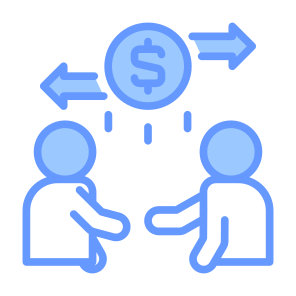 Transaction, Deal, Process, Exchange, Payment, Trade icon