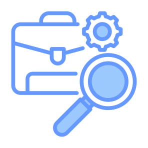 Audit, Job, Investigation, Project, Inspection, Job Search icon