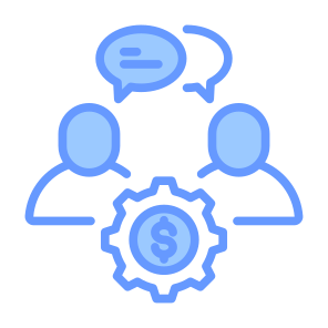 Communication, Discussion, Consulting, Consultation, Negotiation, Finance icon